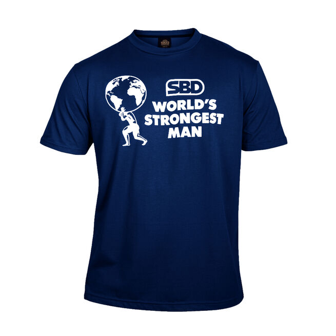 SBD World Strongest Man T-Shirt - Men's, Blue